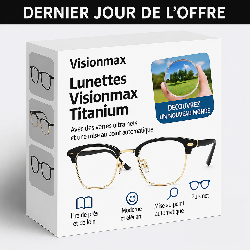 VisionMax - Lunettes Multifocales en Titane